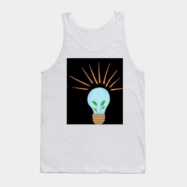 bulb Tank Top by beleafcreativ